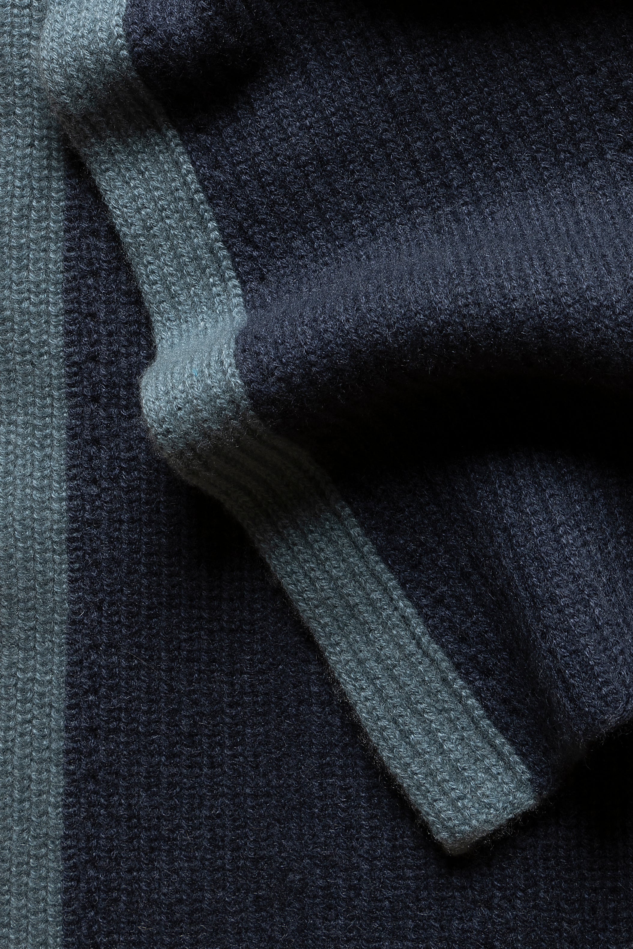 Hera Cashmere scarf - Marine/Teal